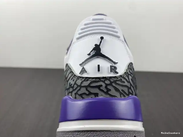 MaikeSneakers Jordan 'Dark Air Retro 3 CT8532-105 Iris' 0509